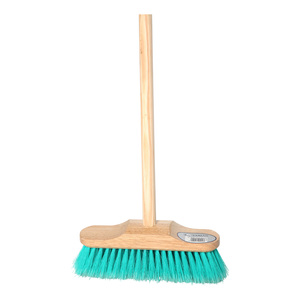 Soft Sweeping Brush with Wooden Handle