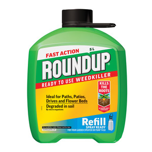Roundup Fast Action Pump 'N' Go Weed Killer Refill 5L
