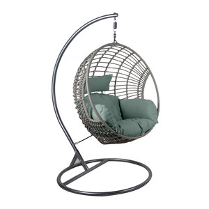 Sorrento Grey Hanging Egg Chair