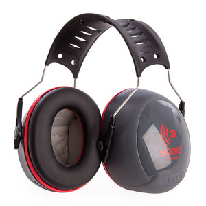 Sonis 3 Ear Defender SNR37 Grey/Red
