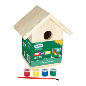 Gardman Paint Your Own Nest Box Display