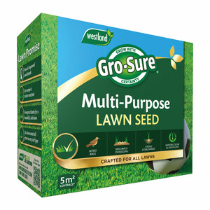 Westland Gro-Sure Multi-Purpose Lawn Seed 5sqm
