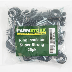 Farmstokk Screw-In Insulators (25 Pack)