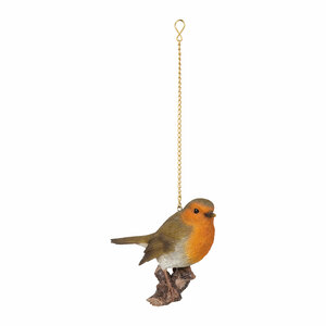 Vivid Arts Hanging Robin on Branch 11cm