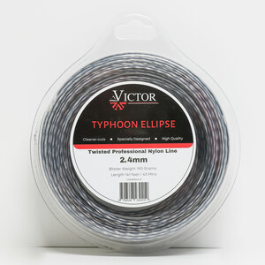 Victor Typhoon Ellipse Professional Nylon Line 2.4mm X 43M