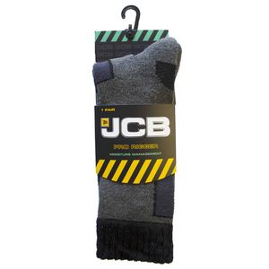 JCB Mens Rigger Socks Size UK9-12